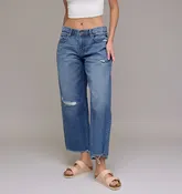 28" Alyx Baggy Denim- Dark
