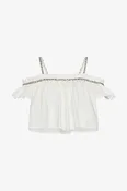 Embellished Off Shoulder Top