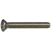 10-24 X 1-1/2 Stainless Steel Phillips Oval Head Machine Screws - 18-8 Coarse Thread