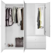 Alta 4 Door Wardrobe Cabinet Package – With Drawers and Customizable Design