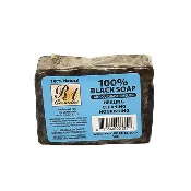 100% African Black Soap Bar w/ Cucumber Melon