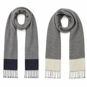 Scarf: "Houndstooth" in two options, 19" x 70", 100% cotton handwoven in Cambodia