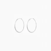 Ada Textured Hoop Earrings