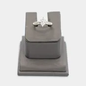 Pre-Owned 14k White Gold Engagement Ring w/ Marquise Diamond - Size 5.5 | B.G. Loan & Jewelry Co.