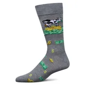 Cash Cow Crew Socks