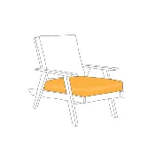 15 x 15 Seat Cushions