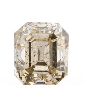 0.71ct | Champagne SI Emerald Shape Step Cut Diamond