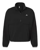 Adidas A1012 Quarter-Zip with Custom Company Logo Embroidery