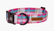 Color Plaid Dog Collar