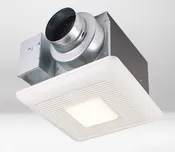 WhisperCeiling® DC Fan with Light, Smartflow™, 50-80-110 CFM