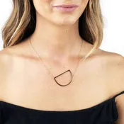 Gold Initial Necklaces