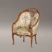 9270 FRENCH LIBERTY PATTERNED ARMCHAIR