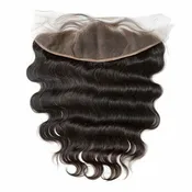13x4" Lace Frontal 100% Unprocessed Human Hair - Body Wave