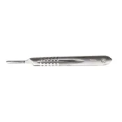 #004 Large Medical-Grade Stainless Steel Scalpel Handle