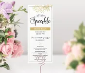 Classic Sparkler Send Off Guest Instructions (50qty)