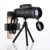 10x Monocular Telescope for Outdoor Use – Waterproof with Smartphone Holder and Tripod