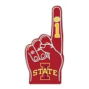 I-State Foam Finger Rugged Sticker (1.75"x3.5")