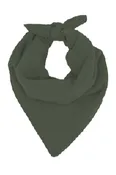 100% Cashmere Knit 24" Square Bandana Scarf Accessory