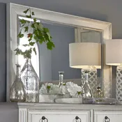 Abbey Park Mirror In Antique White