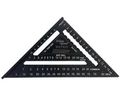 1956-1800 Johnson Level Johnny Metric Easy-Read Aluminum Rafter Square