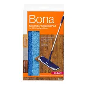 Bona Microplus 15 in. Flat Microfiber Deep Clean Pad 1 pk