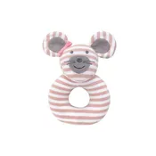 Apple Park Organic Farm Buddies - Ballerina Mouse Rattle
