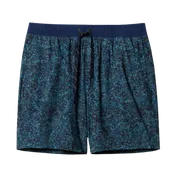5" Pursuit Short - Unlined - Navy Pebble Print