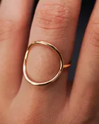 Circle Ring, 14K Gold Fill