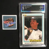 1981 Donruss #228  REGGIE JACKSON. MINT 9