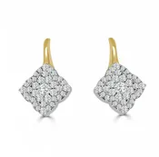 Diamond Cluster Earrings