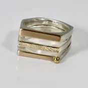 A Three-band Attached Stacking Ring