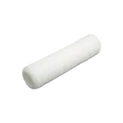 9 x 3/8-inch White Woven Roller Cover