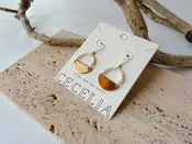 Aria Half Moon Earrings