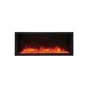 Amantii 30" BI-30-XTRASLIM Indoor / Outdoor Electric Fireplace