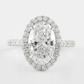Michael Alan Jewelers-Double Edge Open Gallery Halo Setting (Oval)