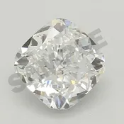 0.59 Carat Cushion GIA Natural Diamond, With Certificate ID 64********