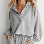Jones Half Zip Funnel Neck