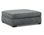 1300-07 Charcoal Cocktail Ottoman