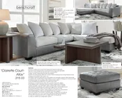 Clairette Court Alloy  2pc Sectional — HOTEL TO HOME