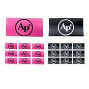 0 Gauge 3:1 Heat Shrink with Audiopipe Logo Black/Red 20 Pack
