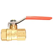 (1094-8) 1/2" FNPT Full Port Heavy-Duty Brass Ball Valve