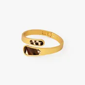 Ari Bezel Hinge Cuff
