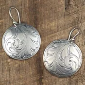 1″ Concho Earring