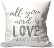 All You Need Is Love Throw Pillow