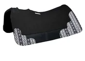 5 Star All Around 7/8″ Black w/Beaded Blue Tribal 30″ x 30″