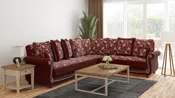 Americana Collection<br> Burgundy Sectional