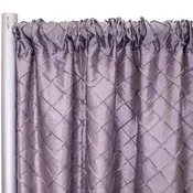 2" Pintuck Taffeta Drapery Panels (58" Wide) / 17 Colors