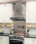 1 x 12 Stainless Steel Subway Tile