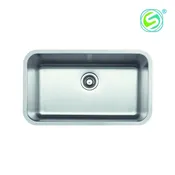 Stainless Steel SM3018 Single Bowl Undermount Sink.