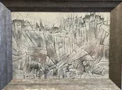 SOLD    Neil Meitzler  (American, 1930-2009)   "White Cliff" — driftwood modern